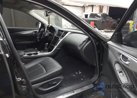 2020 Infiniti Q50 Luxe z USA, uszkodzony, nr VIN JN1EV7AP1LM208416